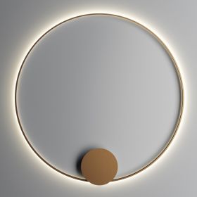 ANNAUX Filigrane Ring-Deckenleuchte Bronze RingfrmigeRingfrmige LED Wandleuchte mit 140 cm Durchmesser.