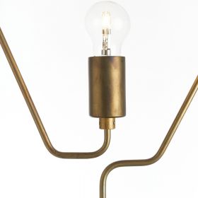 A SHADE Design Wandlampe 2-flammig Tolle Messing-Oberflche der Leuchte.