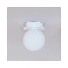 MIORI Small ceiling light with spherical glass  10 cm