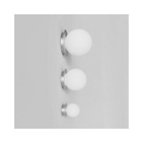 MIORI wall light with spherical glass Die Wandlampe in drei Gren angeboten.