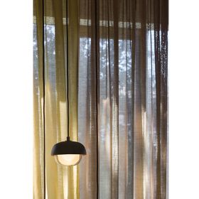 MUSE Kleine Pendelleuchte Schwarz u. Glas Schnes blendfreise Licht - MUSE von Tooy.